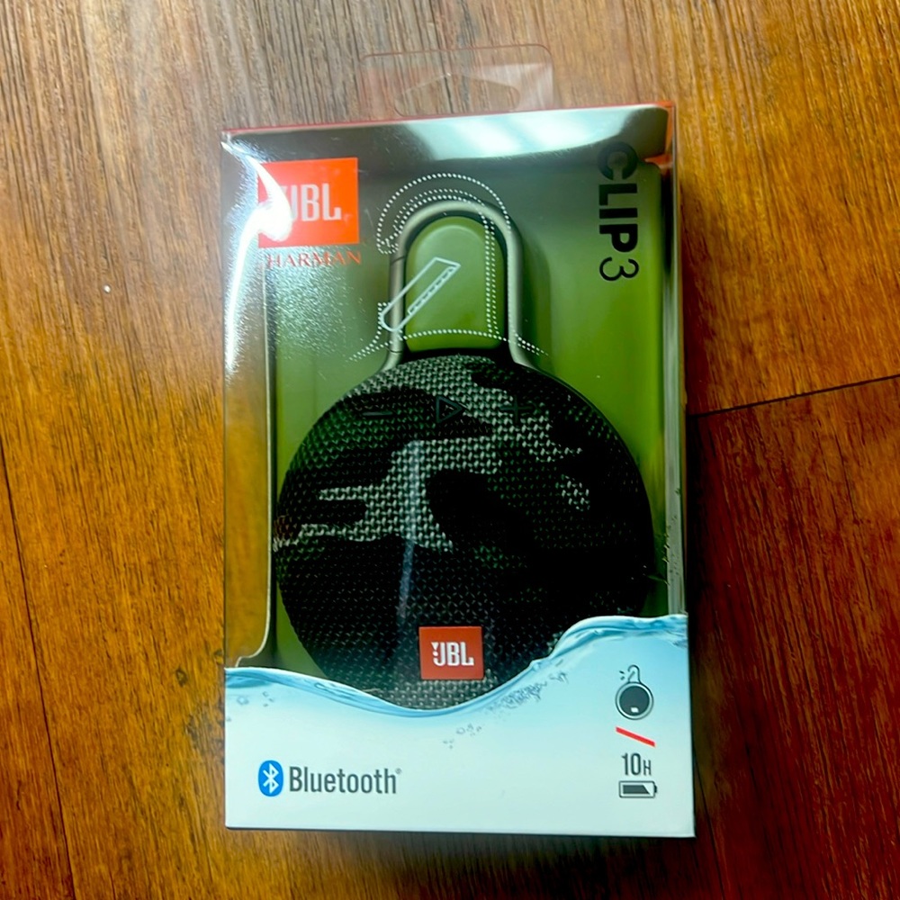 It is brand new JBL speaker
